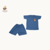 Kaos Basic Set Polos Steel Blue